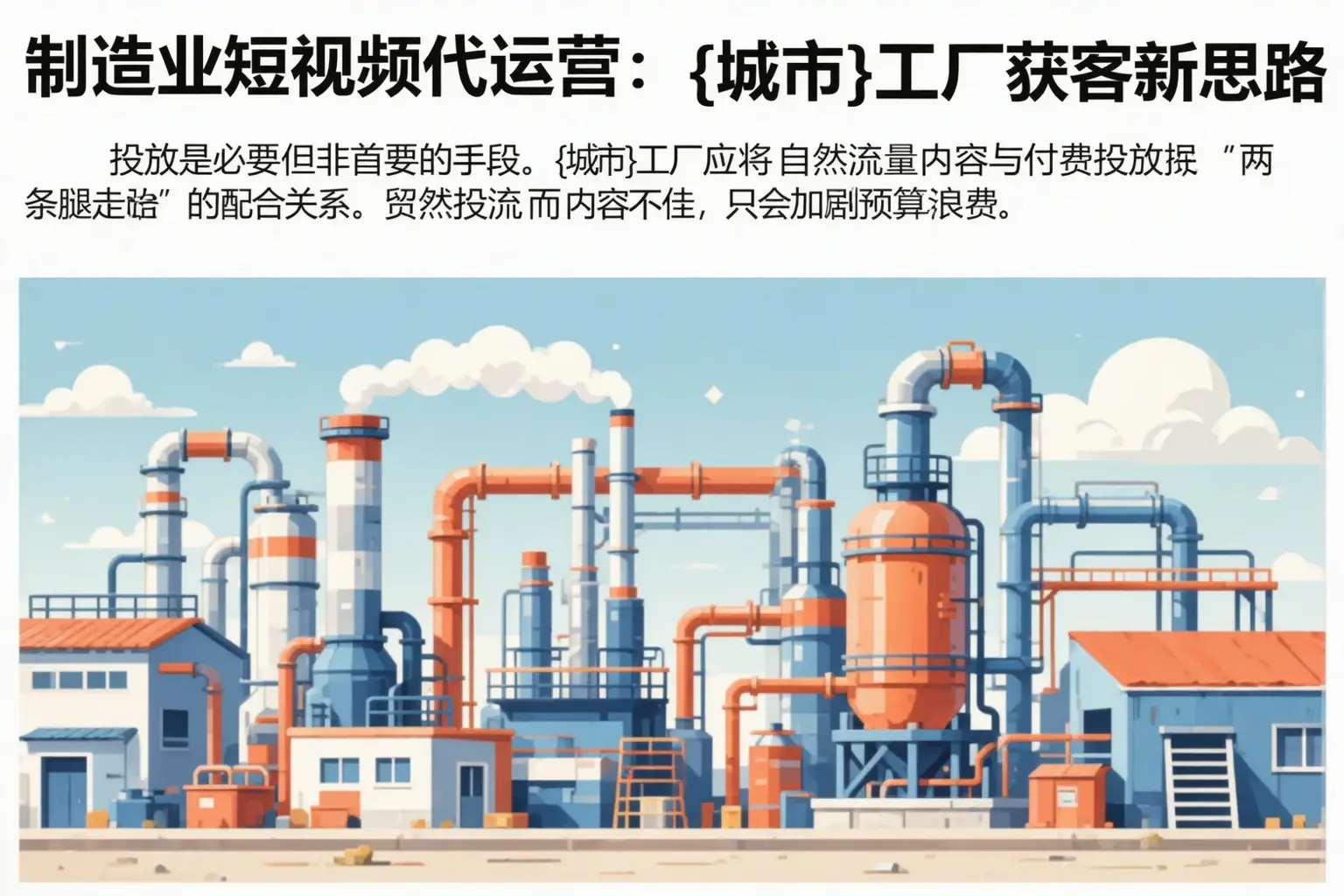 制造业短视频代运营:昆山工厂获客新思路